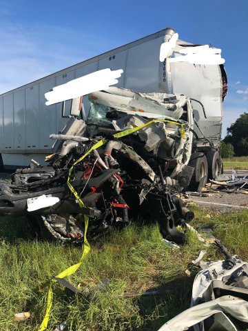 Four people died when two 18-wheelers collided and caused a several more crashes along Interstate 10 near Flatonia earlier this months, bringing one of Texas' largest thoroughfares to a halt for 12 hours.