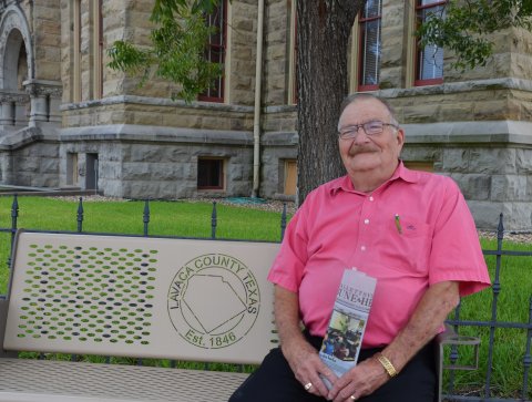 Henry joe Jasek celebrates 66 years working with Lavaca County newspaper Aug. 30, 2022.