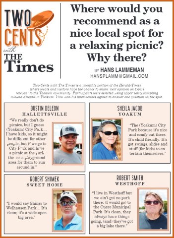Two Cents with the Times, August
