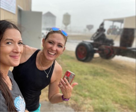 Our friends over in Luling got doubly blessed Saturday, for not only was it the centennial of discovering oil just outside of that town, there also came a rain.