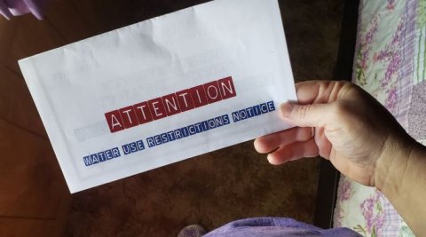 Be watching for notices in the Mail in Moulton as the city enacts water restrictions.