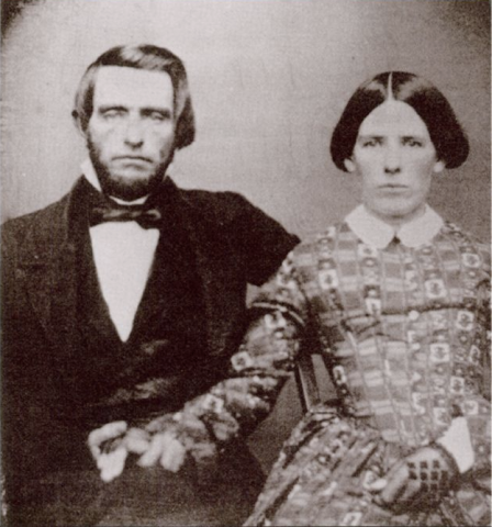 John Holland Jenkins and wife - Photo courtesy of Recollections of Early Texas