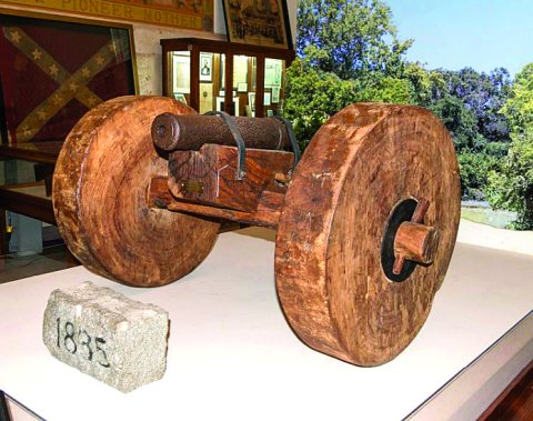 The Come & Take It Cannon - Courtesy of The Library of Congress