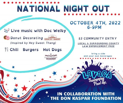 Oct. 4 in Hallettsville.
