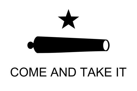 Come & Take It flag - courtesy Murray Montgomery