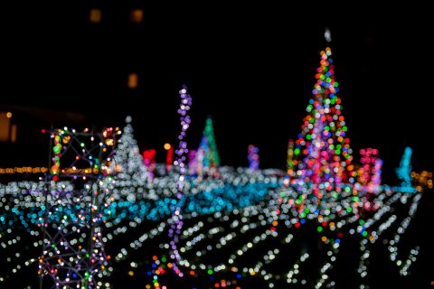 The Simmons Family Christmas LIghtshow beings each night at 6 p.m. at 11404 FM 682 in Yoakum. Courtesy photo