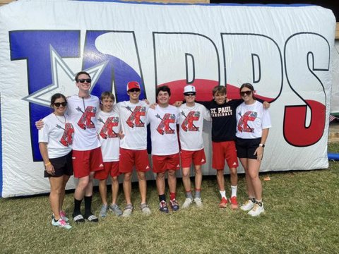The Cardinals came in seventh place. Photo courtesy of Nicco Brown.  