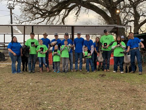 Pictured are, left to right, Jonah Hermes, Dagan Jobb, Emilie Hotz, Dagan Pfuhl, Zosha Hallbrook , Brenden Henke, Noah Henke, Zachary Henke, Nathan Henke, Jaxon Hanson, Colton Kopecky, Brooklyn Schoeneman, Slade Vacek, Destiny Medina and Konnor Kopecky.