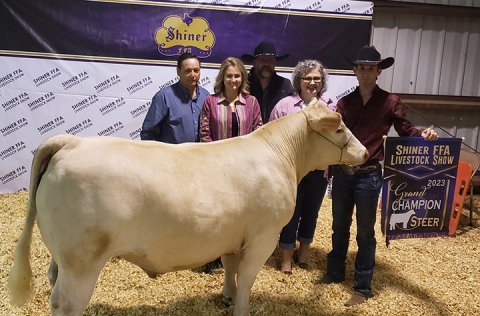 Grand Champion Steer - exhibited by Shawn Haas Liska