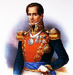 Santa Anna – image courtesy of San Jacinto Museum of History.