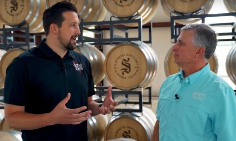 ContriTom Fiorenzi, director of brewery and distillery operations, visits with KSAT-TV’s David Elder, host of Texas Eats, on the inspiration behind their last distilling ventures and discusses some of the unique hardware they acquired to accomplish their goals. 