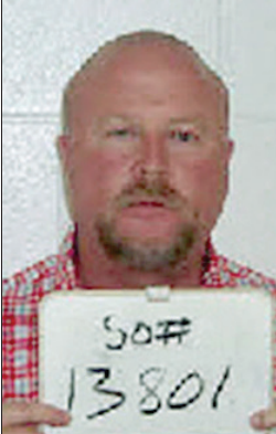 Micheal Hudson's mugshot