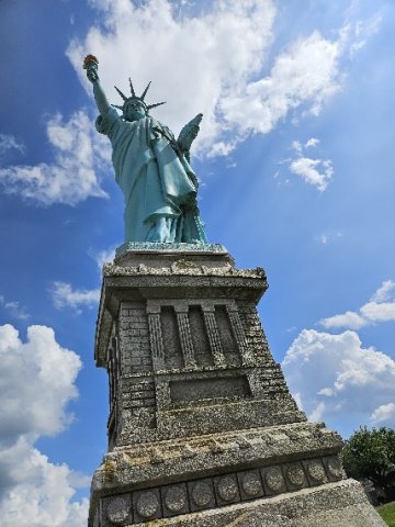 Hallettsville’s Statue of Liberty was one of just two Lady Liberty miniatures found in the Lone Star State as of 2018, though a couple more have gone up in East Texas since. Still, she has almost as many visitors here in Hallettsville as those who swing by to see our historic courthouse over the course of a year, believe it or not.