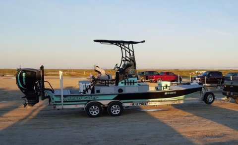 If you have any information on the person(s) responsible for this theft or the location of the boat and trailer, please contact investigators at 361-574-8023. 