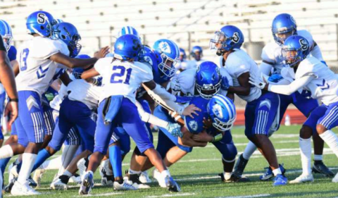 Halfback Cade Steffek scored two touchdowns and rushed for 73 yards in Saturday’s win. Chuck Grafe/Tribune-Herald