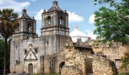 Mission Concepción, a beautiful Spanish Mission in San Antonio Stock photo by Joshua Cotton on Unsplash. 