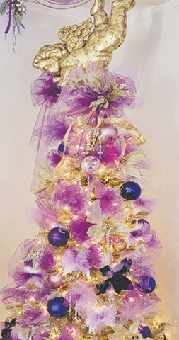 The Catholic Daughters of the Americas tree at the Yoakum Heritage Museum’s 35th annual Christmas Tree Forest. Contributed photo.