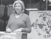 Anna Ashton was the speaker at the recent LCCHS meeting. Contributed photo.
