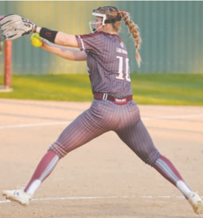 Kaylie Olivarez during the game with Smithville Feb. 20. Chuck Grafe/ Tribune-Herald