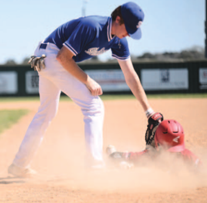 Wade Shimek vs. Burton Saturday. Chuck Grafe/Tribune-Herald
