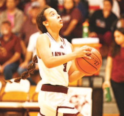 Kasey Harper scored 10 points in the loss to Cole. Chuck Grafe/ Tribune-Herald