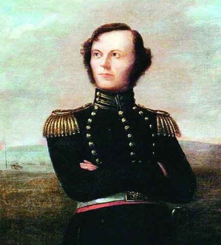 Goliad commander James W. Fannin while a cadet at the US Military Academy during the 1820s. Courtesy of the Dallas Historical Society