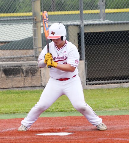The Cardinals were unable to get a hit against Conroe Covenant but still scored two runs in the win.
