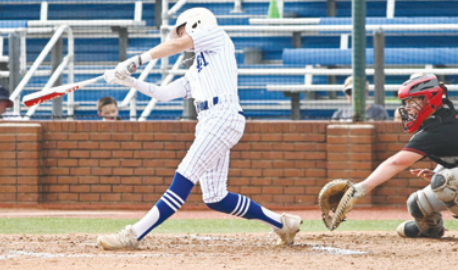 Dillon Goedrich had two hits in the loss to St. Paul. Lisa Noska for the TribuneHerald