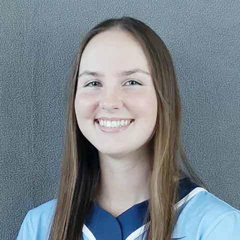 St. Paul class of 2022 and ETBU athlete Sydney Green got three hits, scored one run and had two RBI in nine games as the Lady Tigers won their second DIII national championship. Photo courtesy of East Texas Baptist University Athletics.