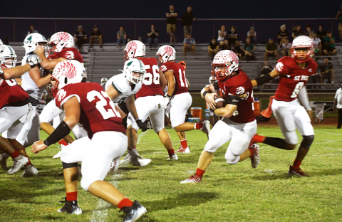 The St. Paul Cardinals return over 20 lettermen for the 2024 season. Photo by Mark Lube.