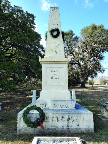 The Treue der Union Monument in Comfort, Texas