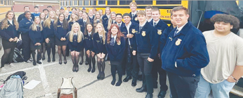 Forty-one Yoakum ISD FFA members traveled to Blinn College in Schulenburg Nov. 1 to compete in the Horizon District Leadership Development Events. The students competed in 14 events.