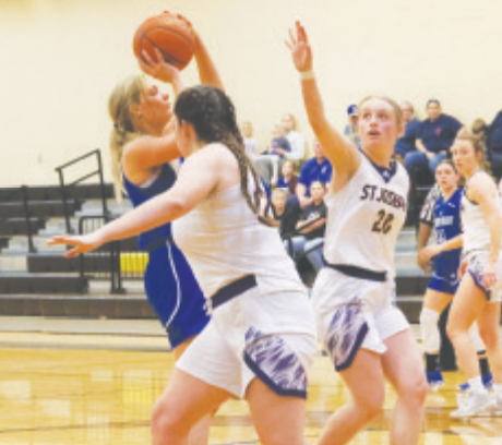 Kaycee Schindler shoots in the third quarter. Chuck Grafe/Tribune-Herald