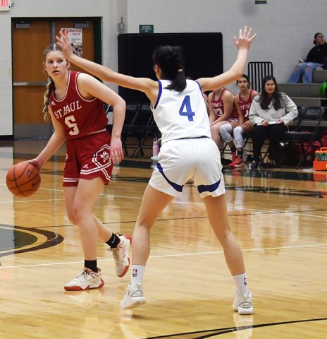 The St. Paul girls advanced to the TAPPS regional round. Photo by Mark Lube.