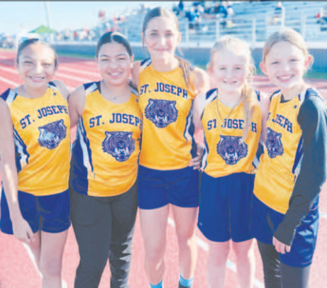 Pictured from left to right are Jarely Gutierrez, Maleeyah Grant, Haylee Ratley, Kaia Novicke, Faith Boysen. Contributed photo.