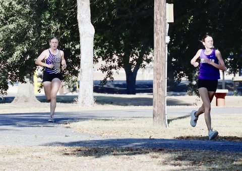 Hailey Radicke led the Lady Comanches with a ninth-place finish. Photo courtesy of Louann Heinsohn.