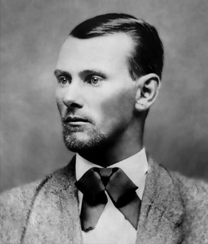Jesse James - Courtesy of Library of Congress 