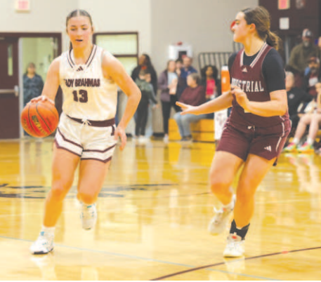Photo by Chuck Grafe Addison Matula scored 19 points in the win over Industrial here Jan. 13.