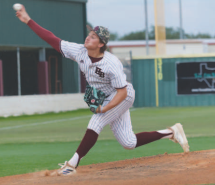 Photo by Chuck Grafe Weston Loudon pitched a complete game three-hitter in the 2-1 victory over Columbus.