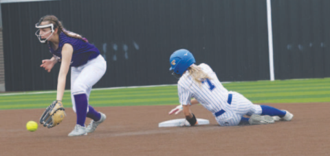 Photo by Chuck Grafe Rylan Dworsky stole three bases and produced three hits besides scoring four runs.