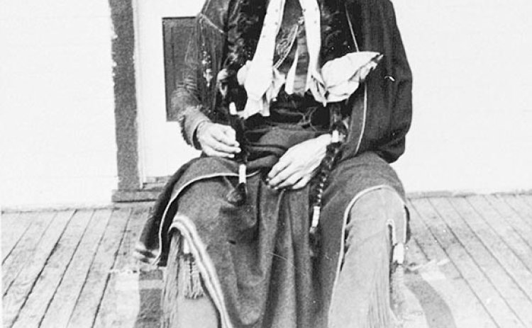 Comanche Chief: Quanah Parker. Photo circa 1890, Indian Territory. Courtesy of The Portal to Texas History