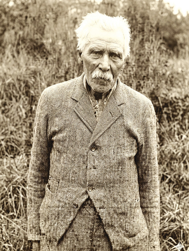 Tate Hicks - AI enhanced archival photo.