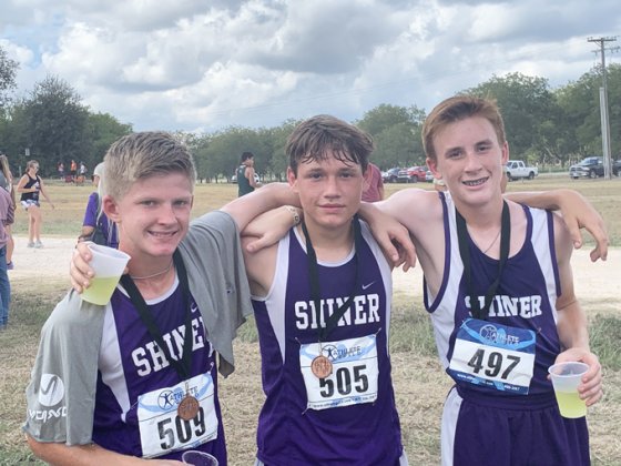 St Paul Shiner CC Shiner Teams Run At Gonzales Meet Lavaca County 