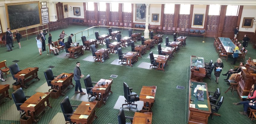 The Members of the Texas Senate gear up for roll call Monday afternoon with much to before the session ends on Memorial Day.