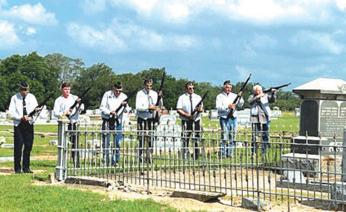 Monday’s ceremony concluded with members of the American Legion playing TAPS and conducting a rifle salute as attendees stood in silence to remember the nation’s fallen heroes.