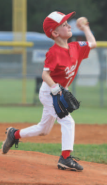 Photo by Chuck Grafe Granger Clark was one of the three pitchers used in the loss to Lockhart.