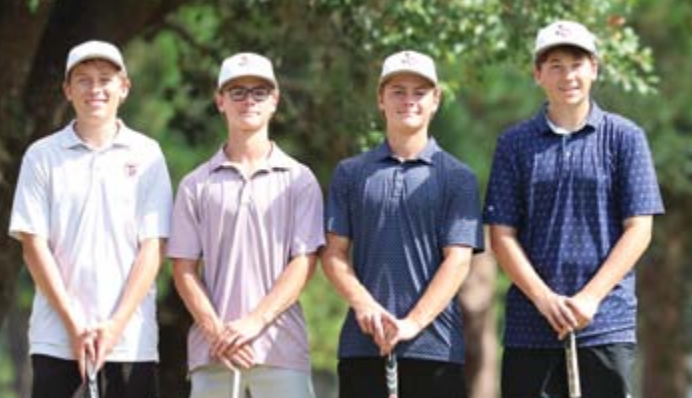Photo by Chuck Grafe From left, Eli Ferguson, Canyon Zavesky, Colt Zavesky and Liam Ferguson won third place