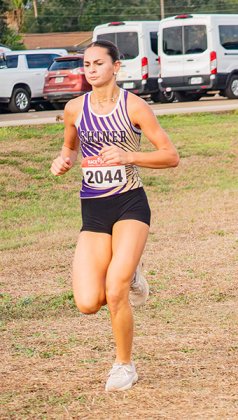 Addison Tudyk will compete at the UIL state meet Nov. 6 after placing No 10. For full results for Shiner XC at regionals, see Page 1B. (Flashes by Lor)