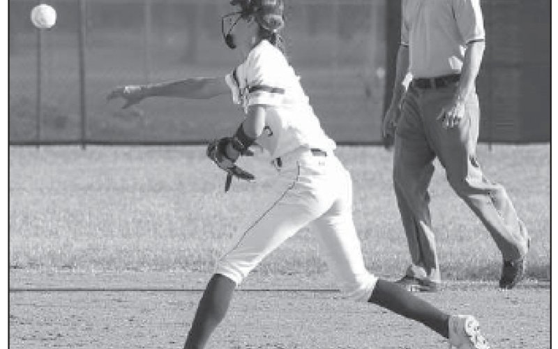 Pictured is Addison Pekar. The Lady ‘Dogs played Industrial on April 12 at Industrial and beat the Lady Cobras 3-2. The Lady ‘Dogs played Rice Consolidated in Yoakum on April 14 and shutout the Raiderettes 15-0. The YHS Girls Softball Team plays Edna in Edna on Tuesday night. Photo courtesy of Raymond Rosas.