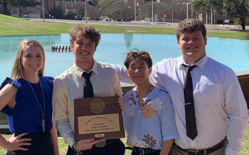 Megan Winkenwerder, Gavin Gipson, Erich Chan, and Sam Presley. Photo by Michelle Winkenwerder